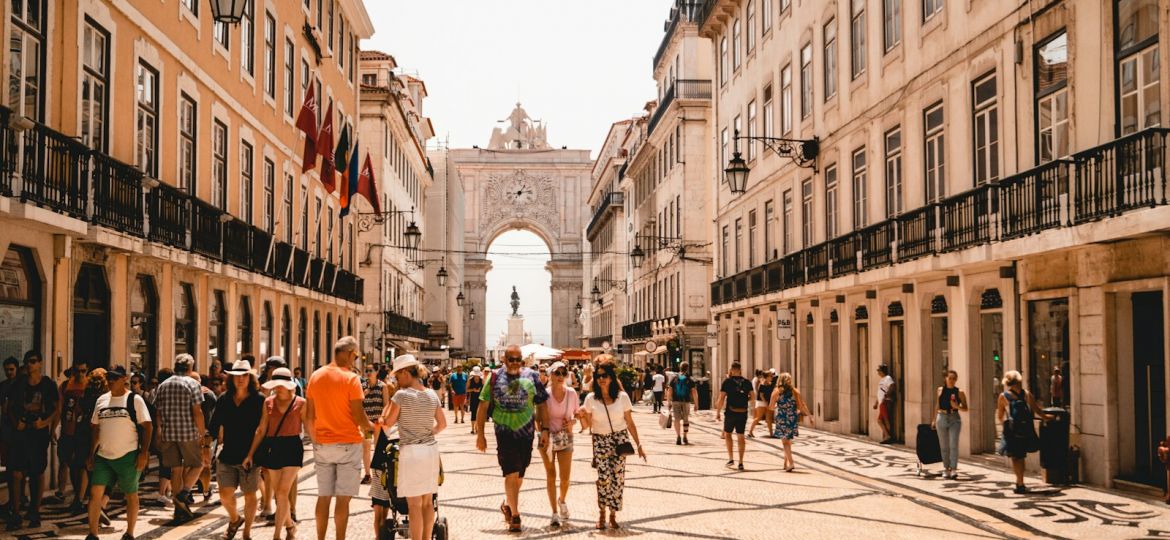 people walking on street near building during daytime